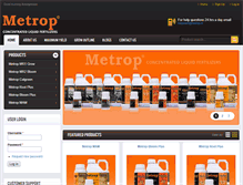 Tablet Screenshot of metropusa.com